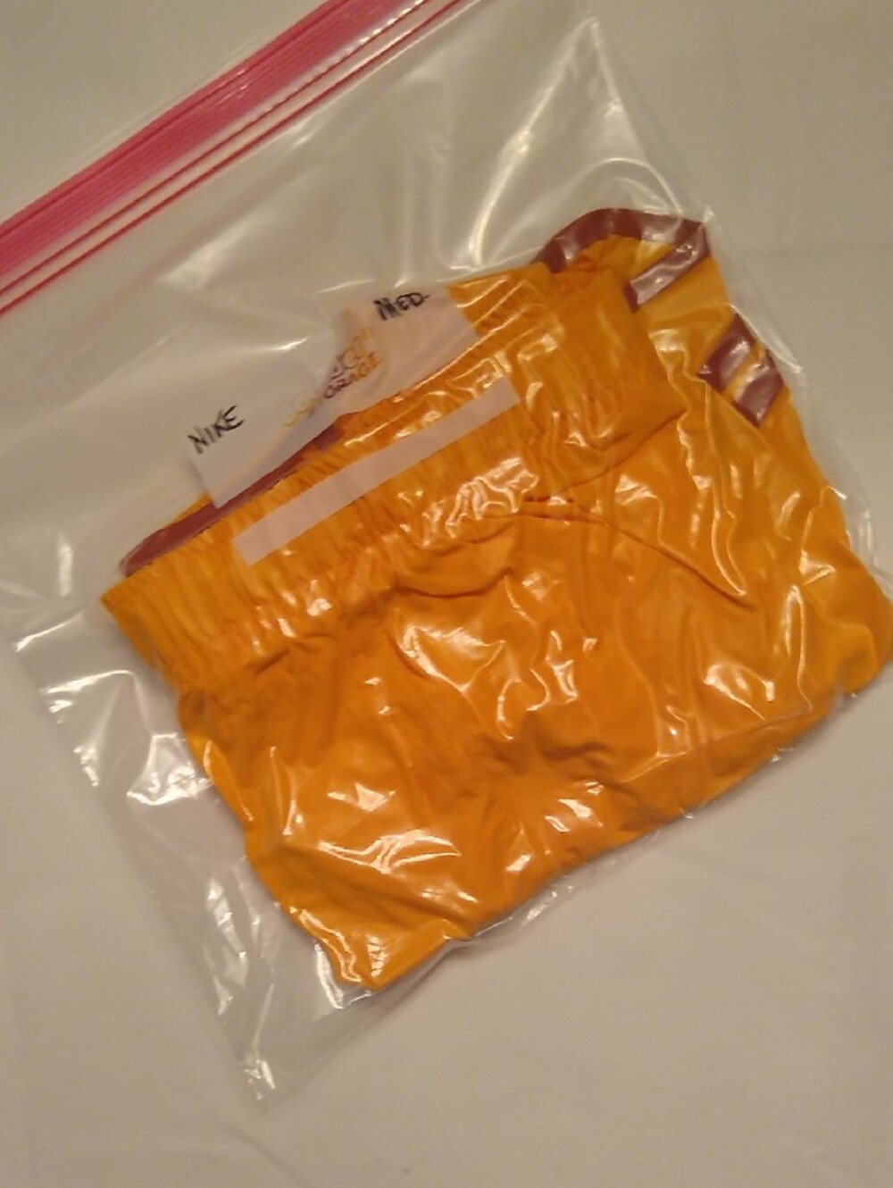 Nike Bright Orange Athletic Shorts - Picture 7 of 7